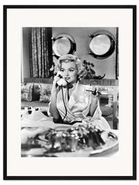 Gerahmter Kunstdruck Blondinen Bevorzugt III