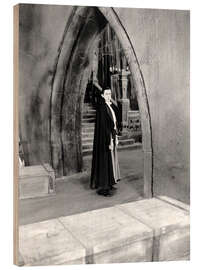 Holzbild Graf Dracula