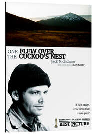 Quadro em alumínio One Flew Over the Cuckoo's Nest