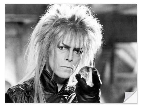 Selvklebende plakat Labyrinth, David Bowie