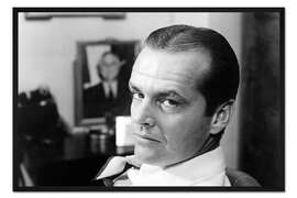 Gerahmter Kunstdruck Jack Nicholson in Chinatown