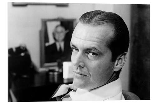 Hartschaumbild Jack Nicholson in Chinatown