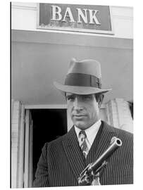 Magnettafel Bonnie und Clyde, Warren Beatty