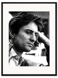 Gerahmter Kunstdruck Robert De Niro in Taxi Driver