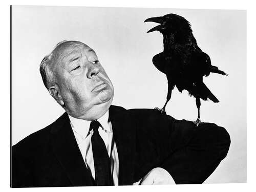 Aluminiumtavla Alfred Hitchcock, The Birds I