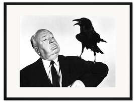 Gerahmter Kunstdruck Alfred Hitchcock, die Vögel I