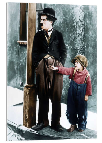 Galleritryck Il monello, Charles Chaplin, Jackie Coogan