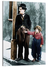 Magnettafel The Kid, Charles Chaplin, Jackie Coogan