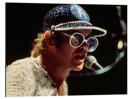 Magnettafel Elton John, Februar 1976