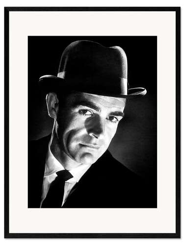 Impression artistique encadrée Dr. No, Sean Connery