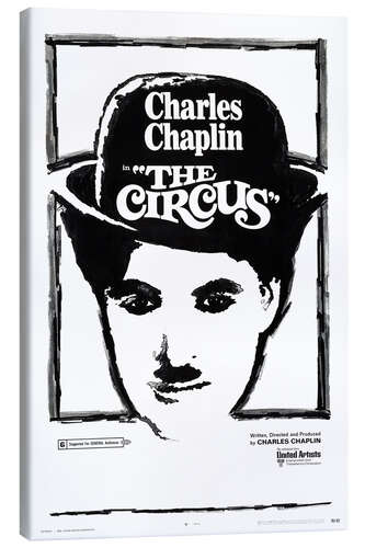 Canvas print Charlie Chaplin - The Circus