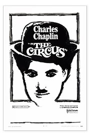Wall print  Charlie Chaplin - The Circus