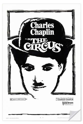 Naklejka na ścianę Charlie Chaplin - The Circus