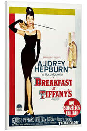 Magnettafel Frühstück bei Tiffany (englisch)