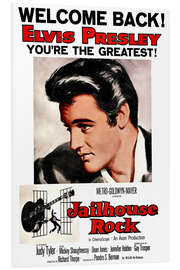 Foam board print Elvis Presley - Jailhouse Rock