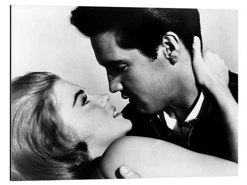 Tableau en aluminium Viva Las Vegas - Ann-Margret, Elvis Presley