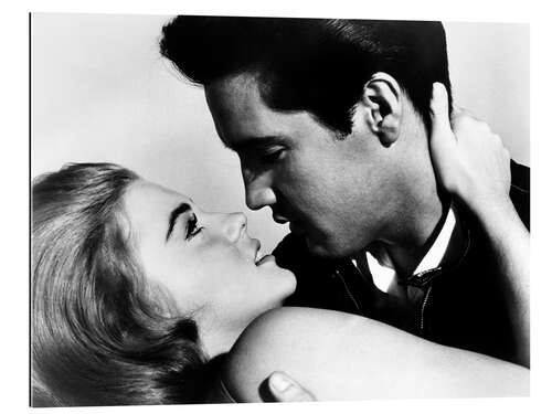 Quadro em plexi-alumínio Viva Las Vegas - Ann-Margret, Elvis Presley II