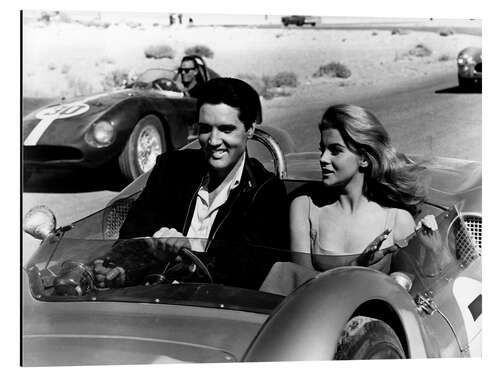 Aluminiumsbilde Elvis Presley & Ann-Margret - Viva Las Vegas