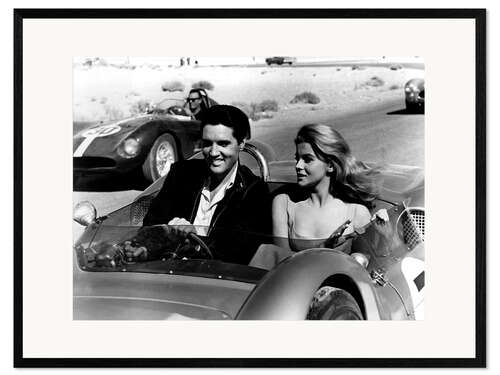 Framed art print Elvis Presley & Ann-Margret - Viva Las Vegas