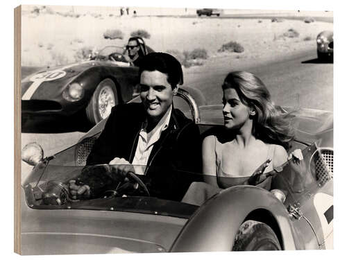 Puutaulu Elvis Presley & Ann-Margret - Viva Las Vegas