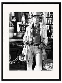 Gerahmter Kunstdruck Charles Bronson - Spiel mir das Lied vom Tod