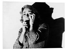 Print på skumplade Vera Miles in Psycho