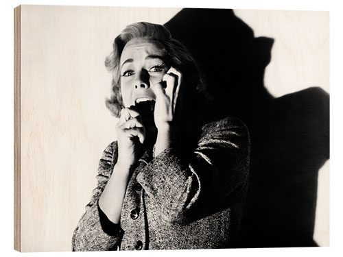 Trätavla Vera Miles in Psycho
