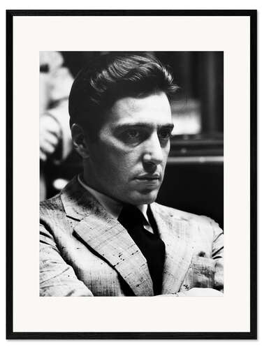 Framed art print The godfather II, Al Pacino