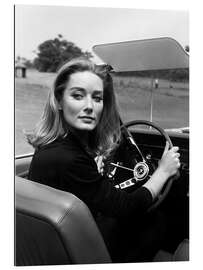 Quadro em plexi-alumínio Tania Mallet em Goldfinger