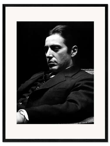 Framed art print The Godfather, Al Pacino