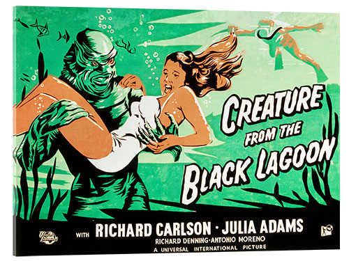 Akryylilasitaulu Creature from the Black Lagoon, 1954