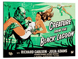 Cuadro de aluminio Creature from the Black Lagoon, 1954