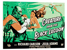 Cuadro de PVC Creature from the Black Lagoon, 1954