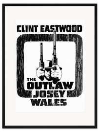 Gerahmter Kunstdruck Der Texaner (englisch)