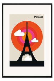 Gerahmter Kunstdruck Paris 73