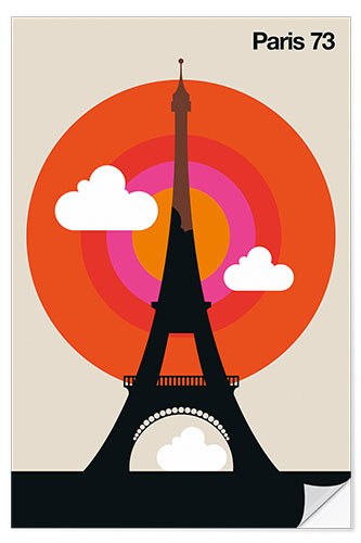 Vinilo para la pared Paris 73