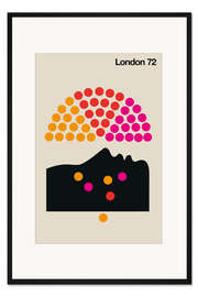 Gerahmter Kunstdruck London 72