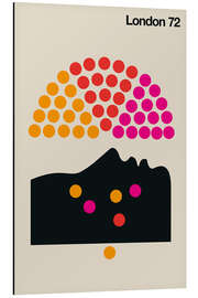 Magnettafel London 72