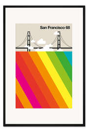 Gerahmter Kunstdruck San Francisco 68