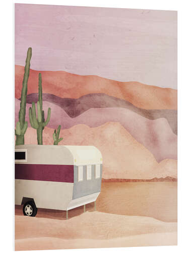 PVC print Caravan in the Desert