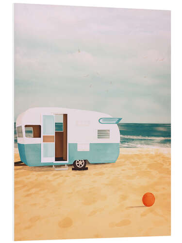 PVC print Caravan by the Sea