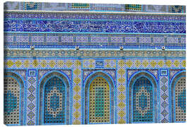 Canvas print Pattern of the Dome of the Rock I