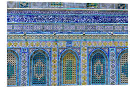 Foam board print Pattern of the Dome of the Rock I