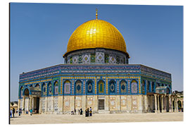 Aluminium print Dome of the Rock on the Temple Mount