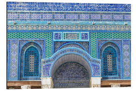 Cuadro de aluminio Mosaico de la Cúpula de la Roca II