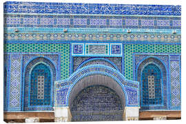 Canvas print Pattern of the Dome of the Rock II