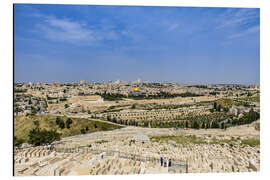 Magnettafel Blick über Jerusalem