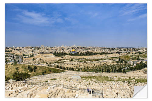 Wall sticker View over Jerusalem