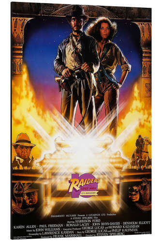 Aluminiumsbilde Indiana Jones - Raiders of the Lost Ark IV