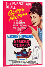 Foam board print Breakfast at Tiffany's